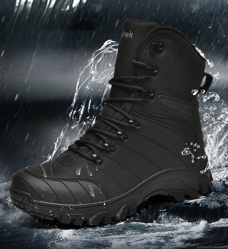 (✅ASTM-Certified & CE Certified) Military Grade Tactical Boots Work Boots Hunting Boots - Waterproof, Anti-Sprain, Anti-Puncture, Non-Slip, Toe Protection